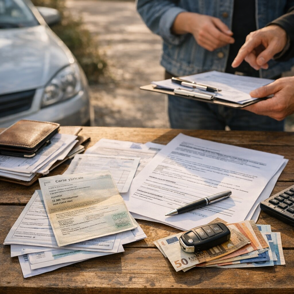 Documents, carte grise et responsabilités&nbsp;: la checklist avant de signer