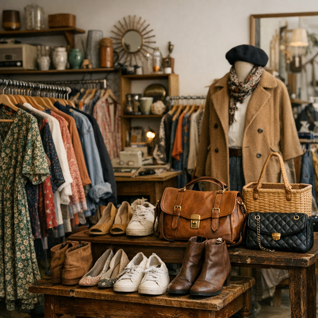 Que trouve-t-on en boutique de seconde main à Nantes-Rezé&nbsp;?