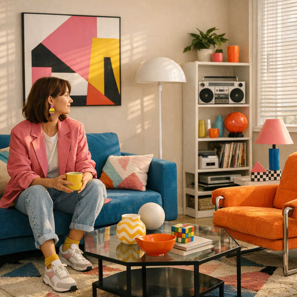 Comment adopter un look ou une déco années 80 sans effet déguisement ?