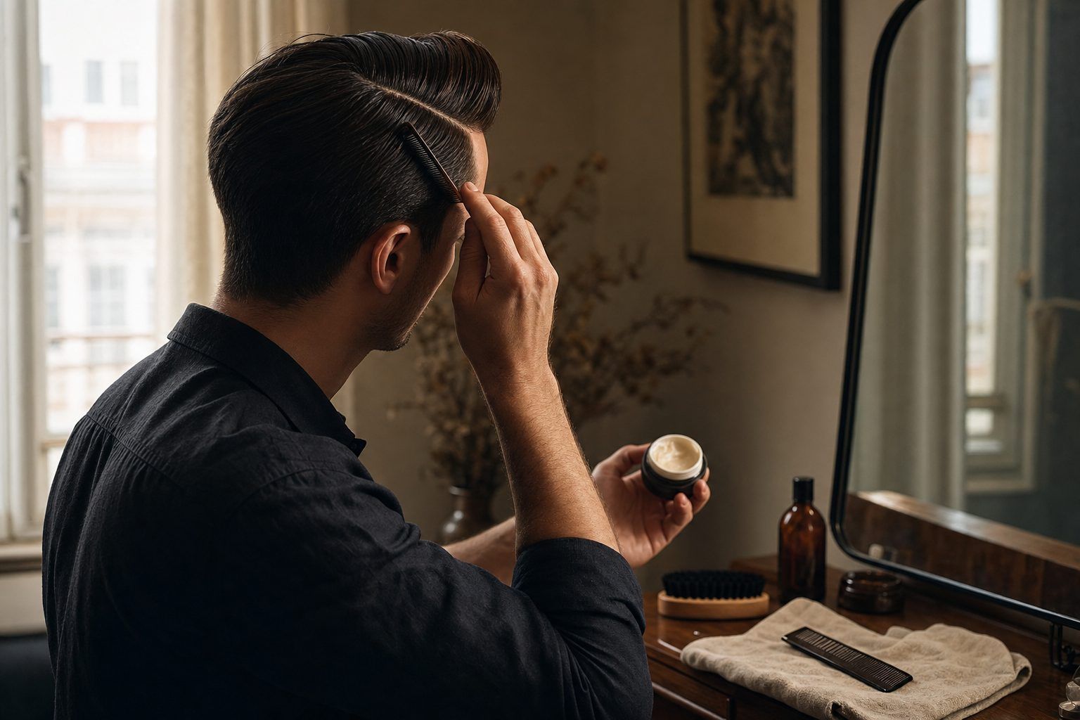 Comment réussir une coiffure homme vintage à la maison&nbsp;?