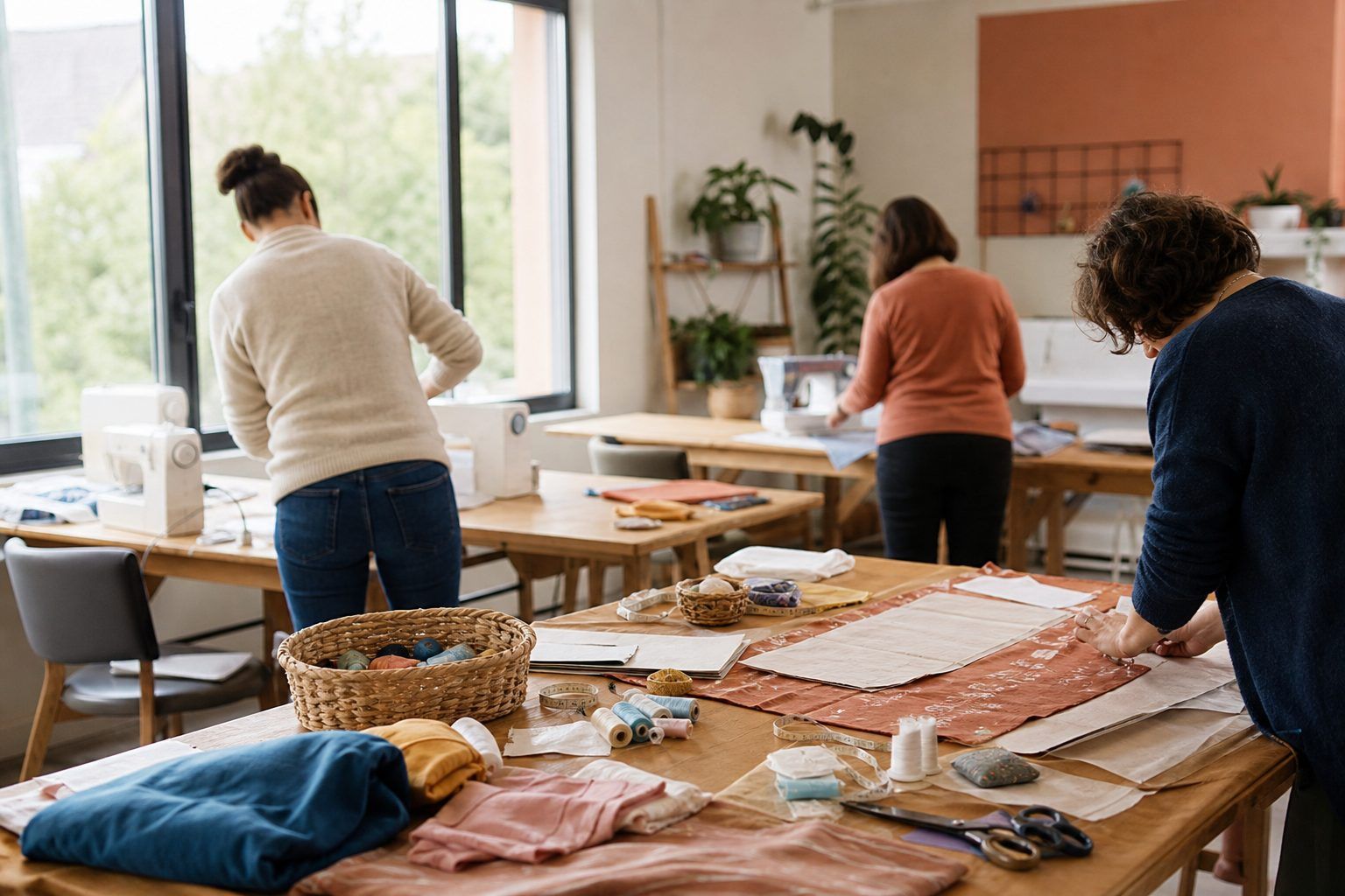 Reconversion et ateliers collectifs : une scène couture qui s'organise à Bruz