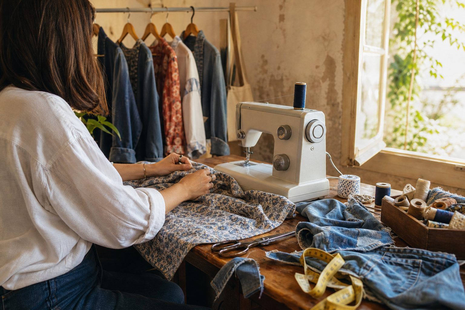 Donner une seconde vie à ses vêtements&nbsp;: envisager l’upcycling avec une couturière à Narbonne
