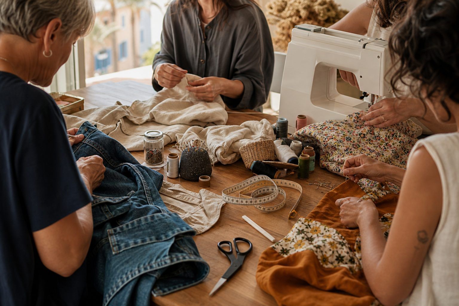 Cours de couture à Toulon : apprendre pour mieux réparer et transformer