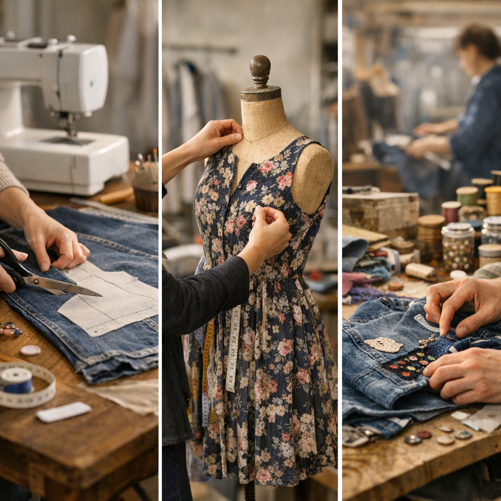 Prix&nbsp;: DIY, retouche ou atelier d’upcycling, que vaut chaque option&nbsp;?