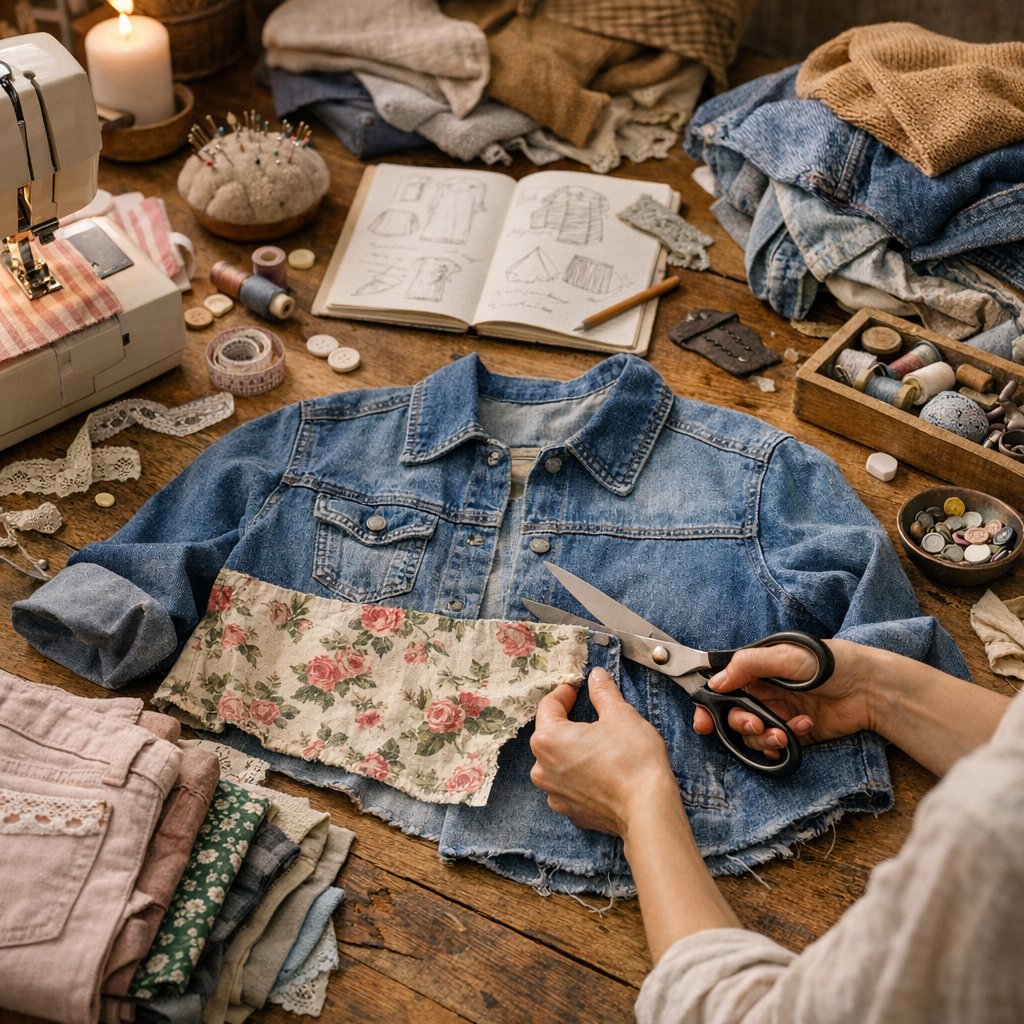 Comment faire de l’upcycling textile chez soi&nbsp;: la méthode en 5 étapes