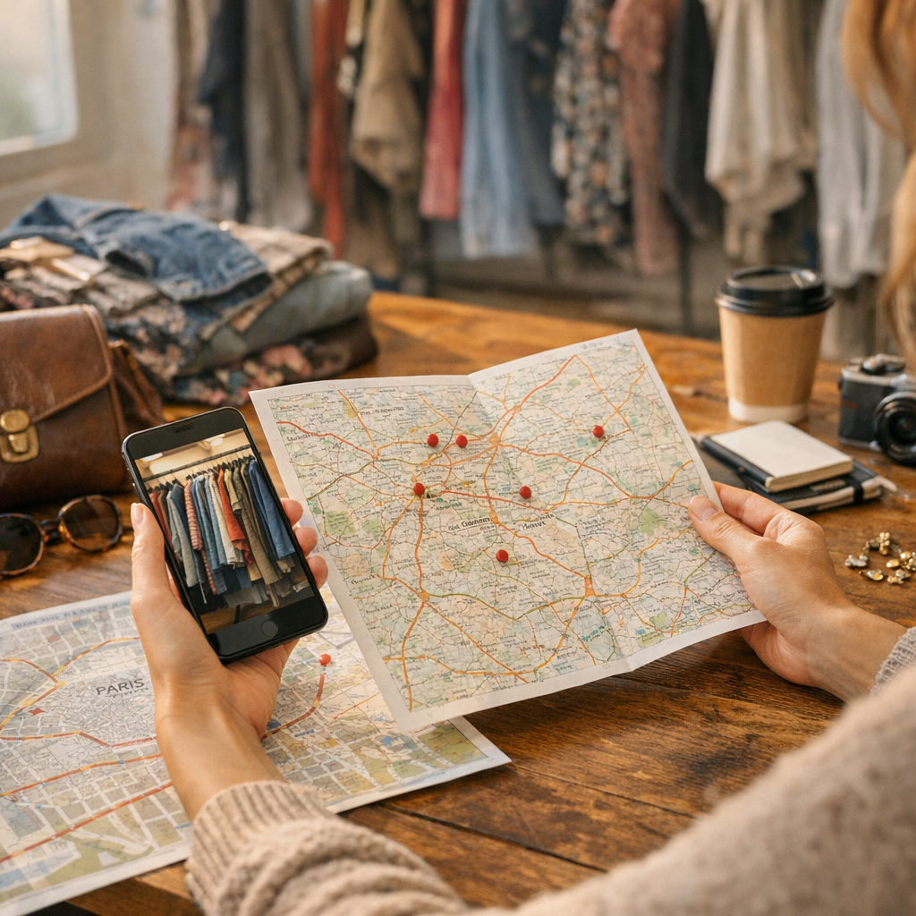 Comment trouver une friperie dans le 91 selon son trajet et son style&nbsp;?