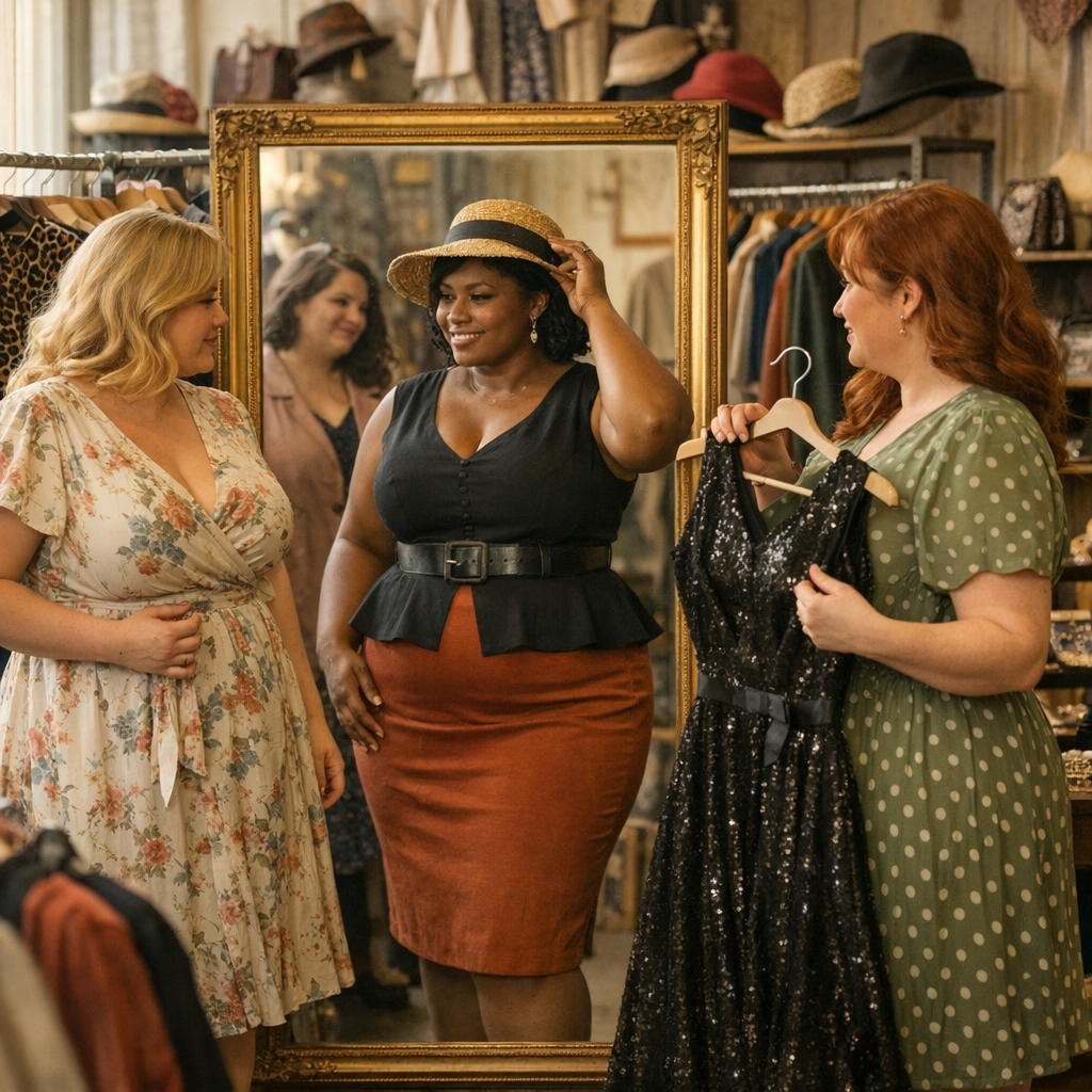 Ladies, grandes tailles et vintage femme : quoi chercher selon sa silhouette