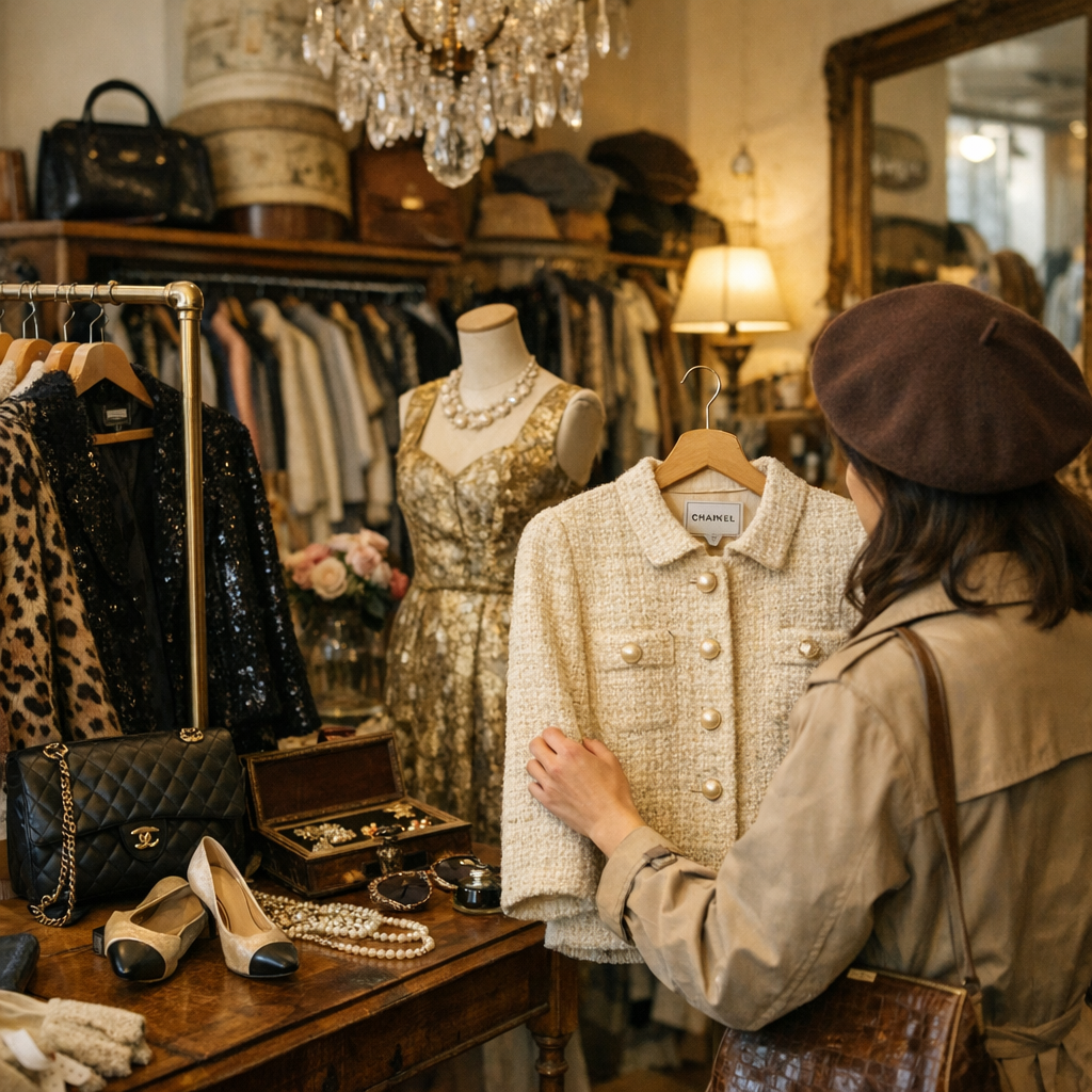 Vintage luxe à Paris 9 : repérer une belle pièce sans se tromper