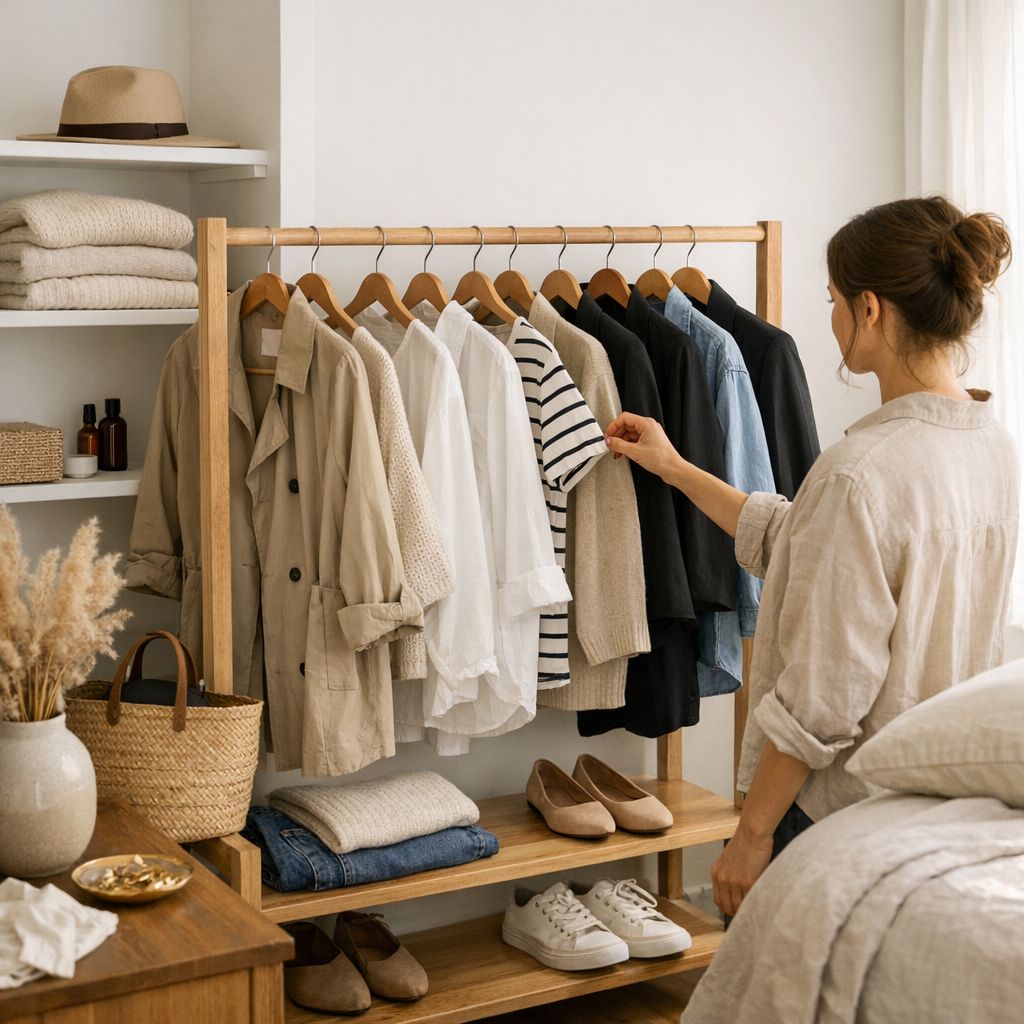 Garde-robe minimaliste : combien de pièces faut-il vraiment ?