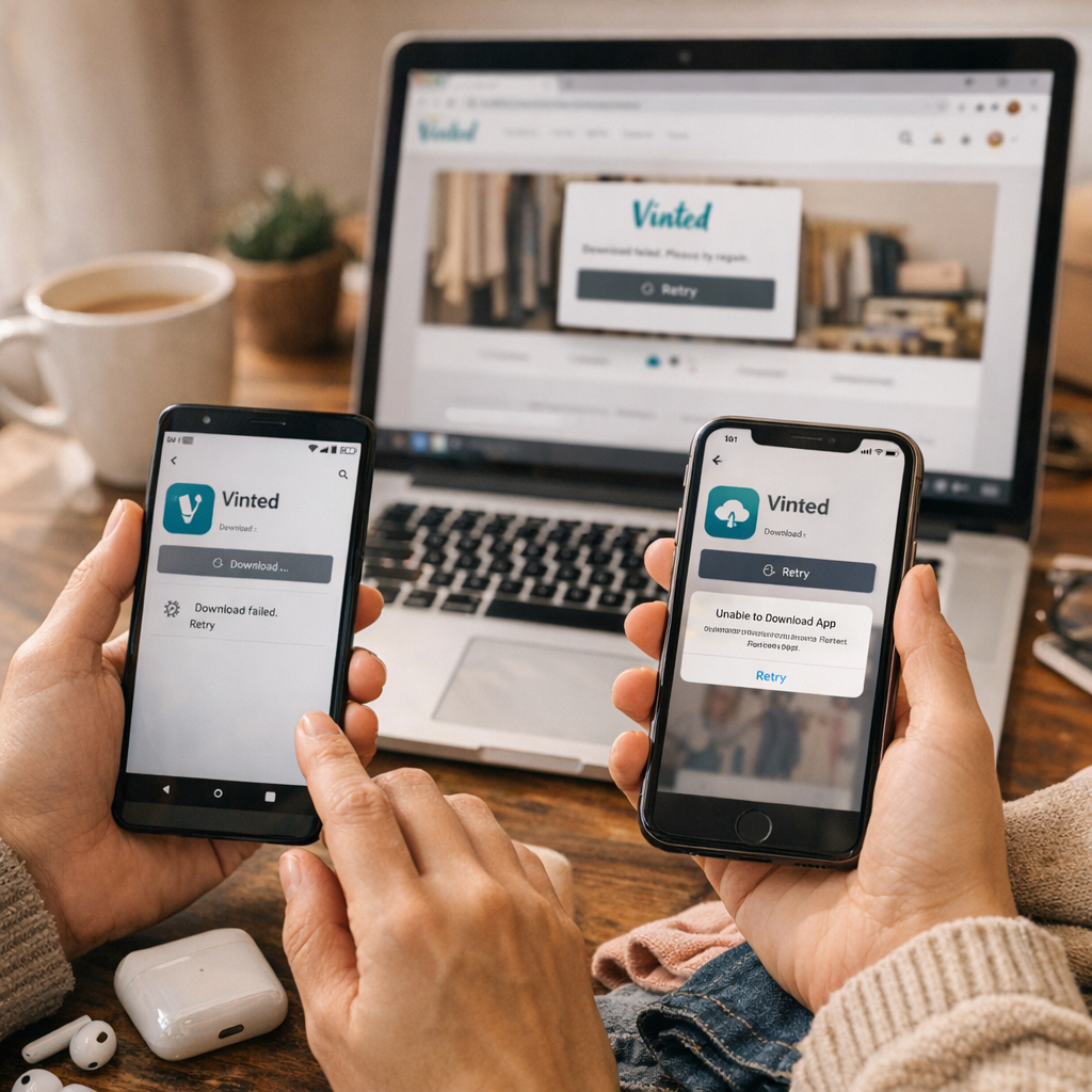 Android, iOS ou PC&nbsp;: que faire si Vinted ne se télécharge pas&nbsp;?