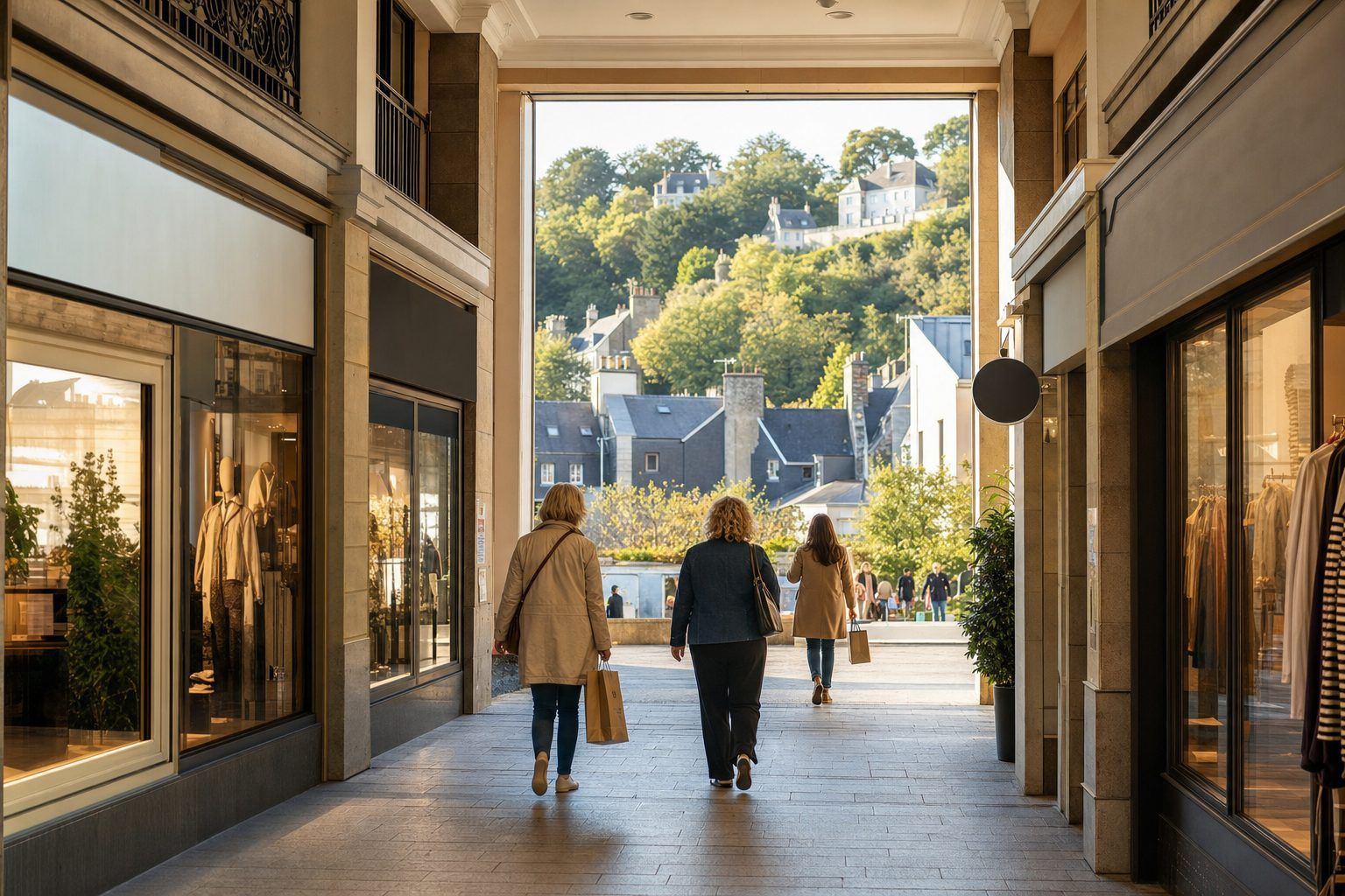 3. Les zones pratiques&nbsp;: galerie commerciale, enseignes et hauts de Brélévenez