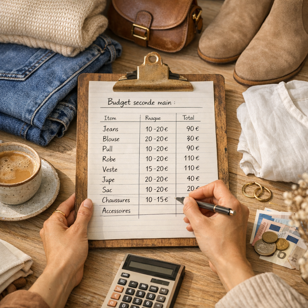 Budget seconde main&nbsp;: tableau des prix pour une garde-robe minimaliste