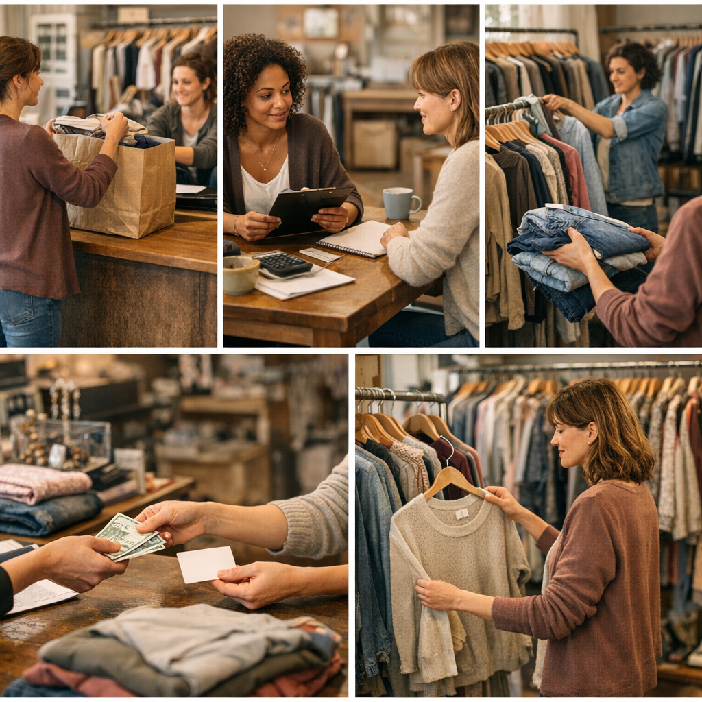 Vendre ou donner ses vêtements en magasin&nbsp;: le parcours en 5 étapes