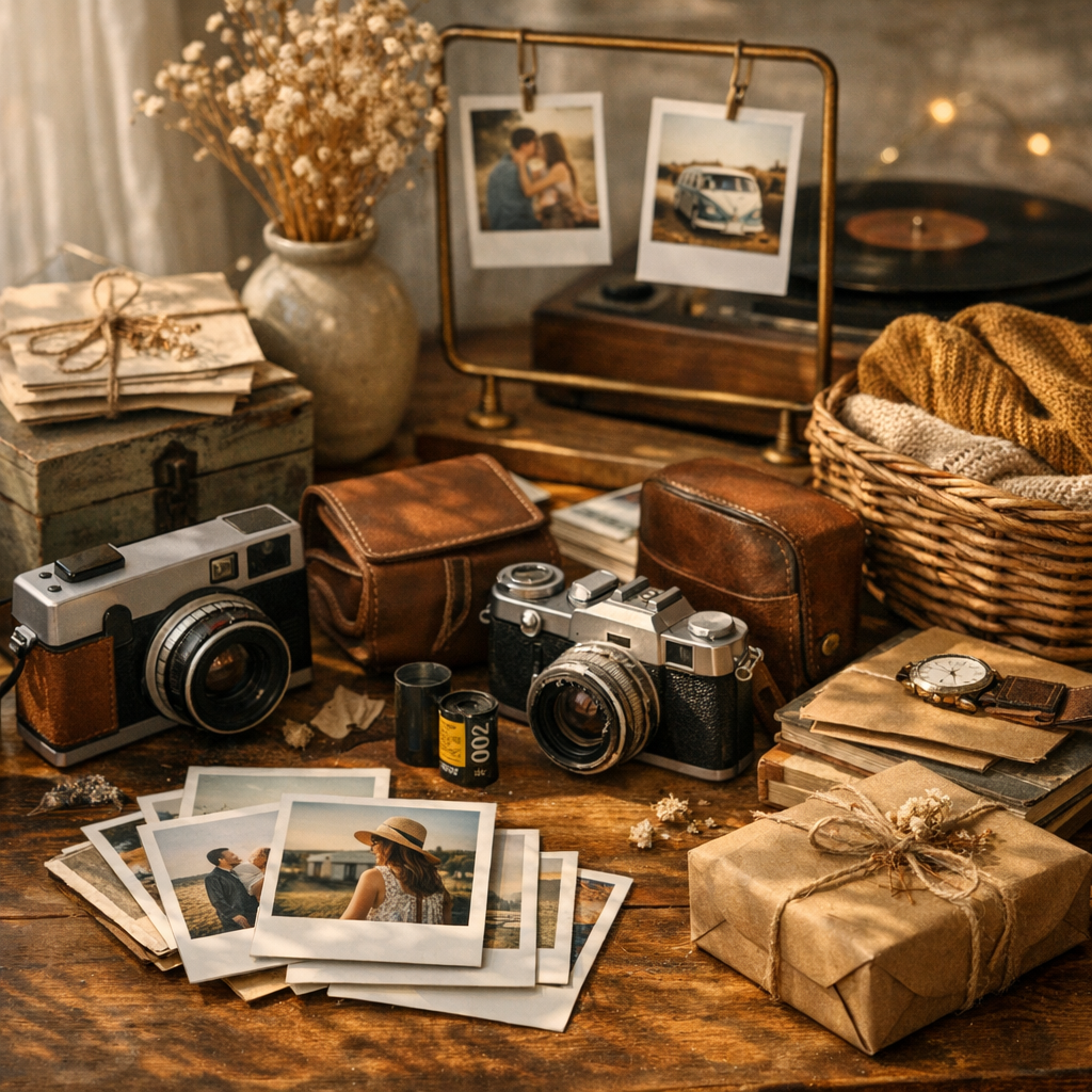 Dans la tendance du tirage rétro&nbsp;: idées déco, mode et cadeaux