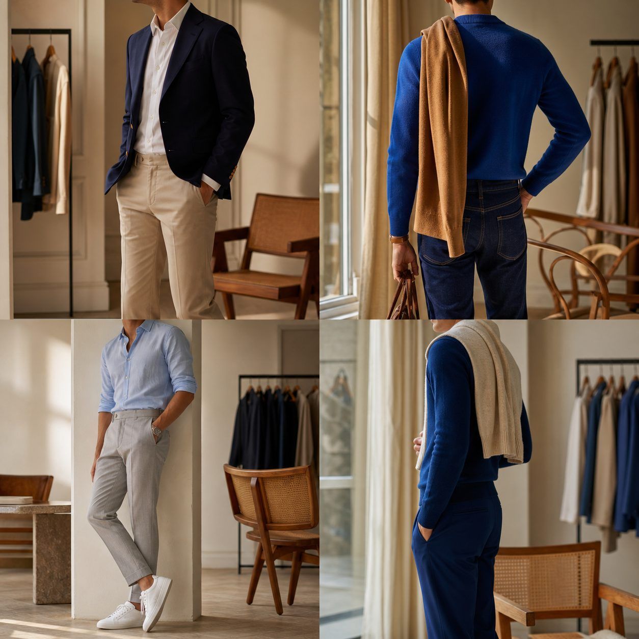 4. Comment porter du bleu avec style&nbsp;: la méthode en quatre étapes