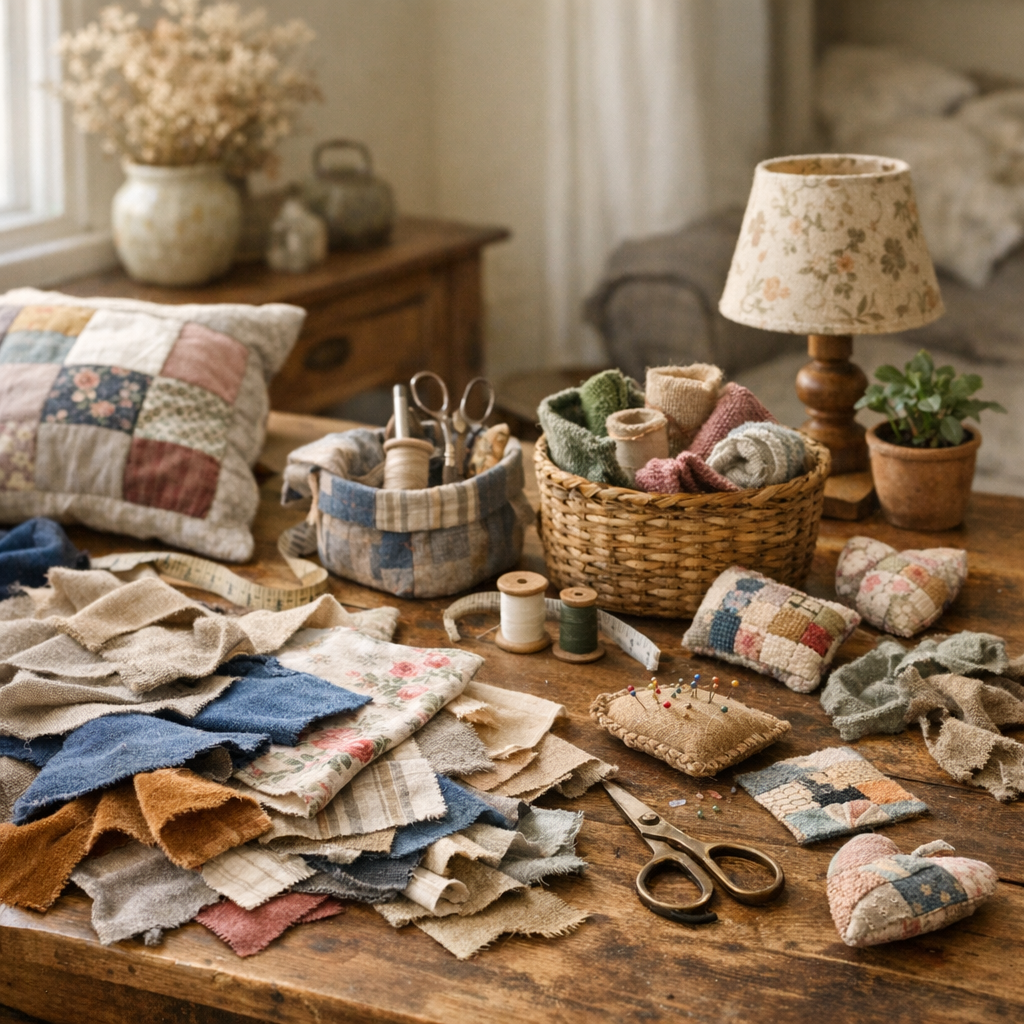Chutes de tissus d’ameublement : que faire pour la maison ?