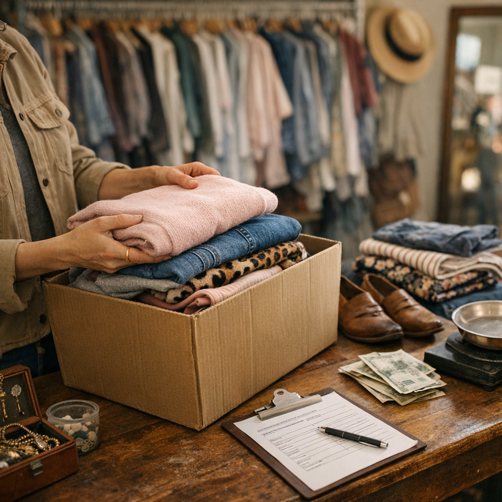 Vendre ou déposer ses vêtements dans une friperie&nbsp;: la méthode avant de passer