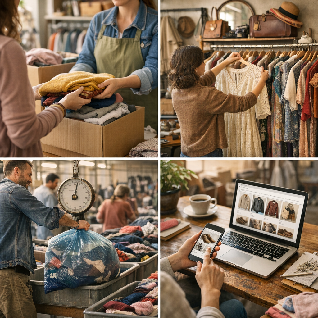 Mode de seconde main&nbsp;: solidaire, vintage, kilo ou marketplace&nbsp;?