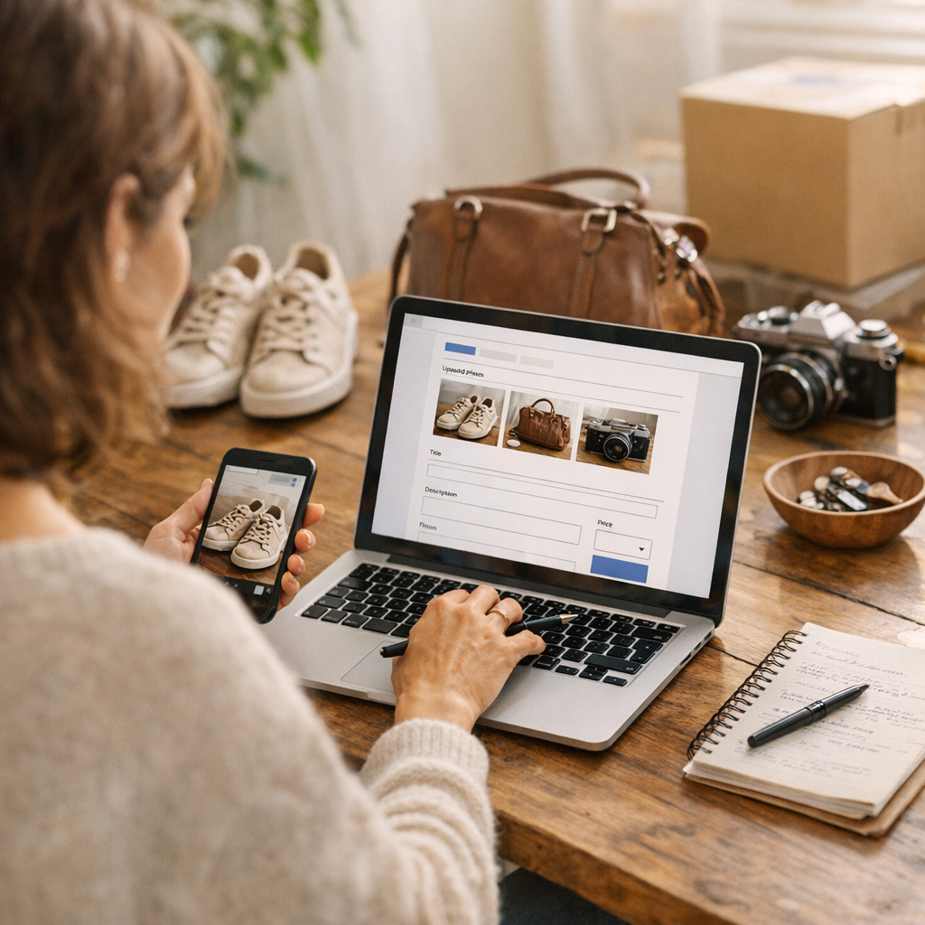 Déposer de petites annonces de seconde main sans se tromper