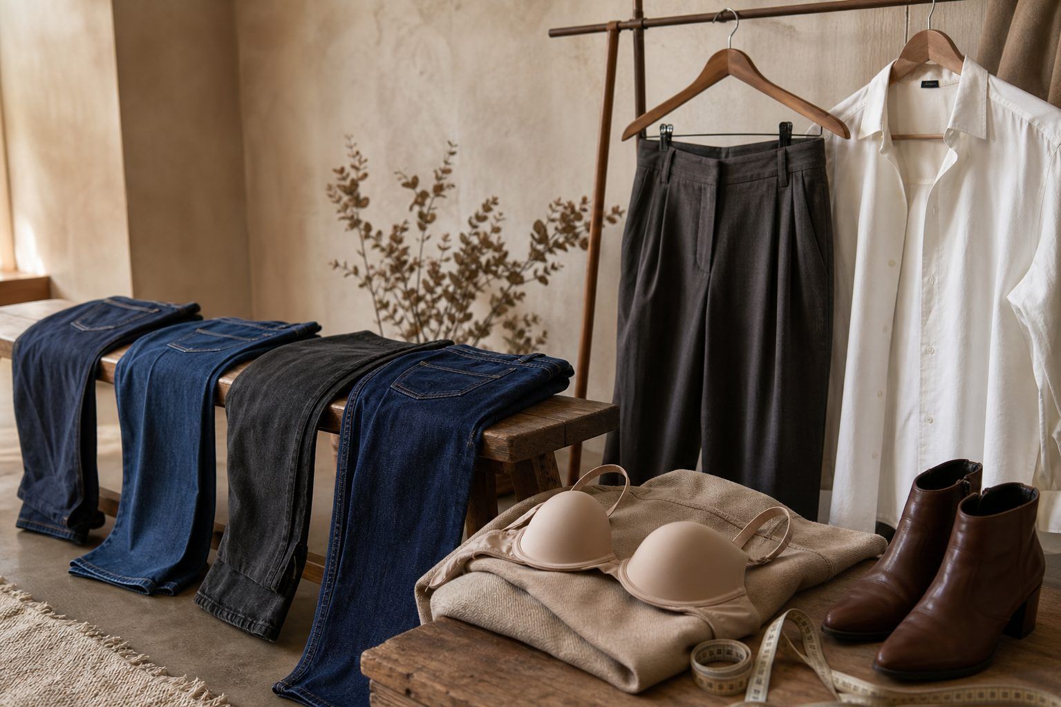 Pantalons, jeans, chemises, soutien-gorge et pointures&nbsp;: les cas à part