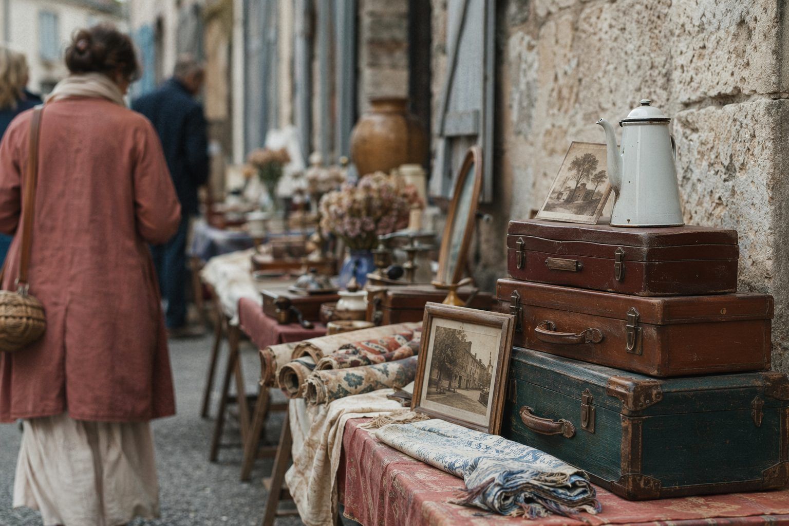 Vide-grenier de quartier à Orléans