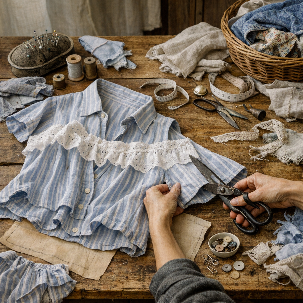 L’upcycling vêtement transforme l’existant en pièce désirable