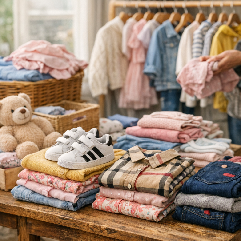 Grandes marques, bébé, enfant : les vêtements d’occasion qui partent le mieux