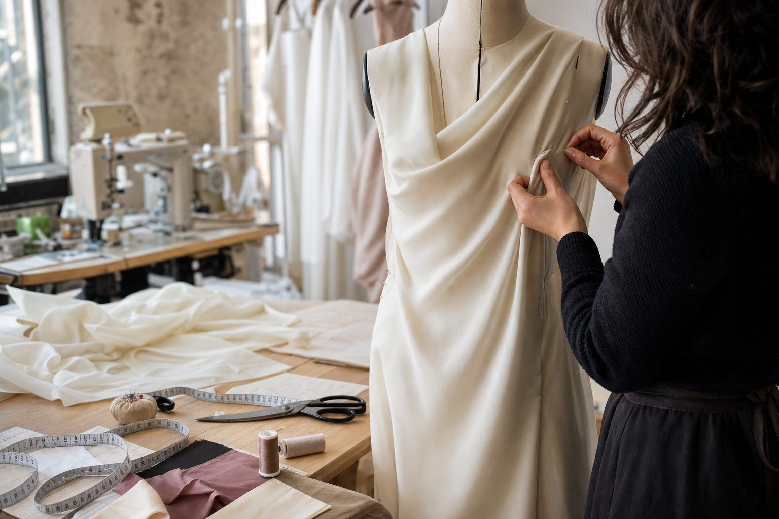 Quels métiers après un CAP couture orienté vêtement flou&nbsp;?