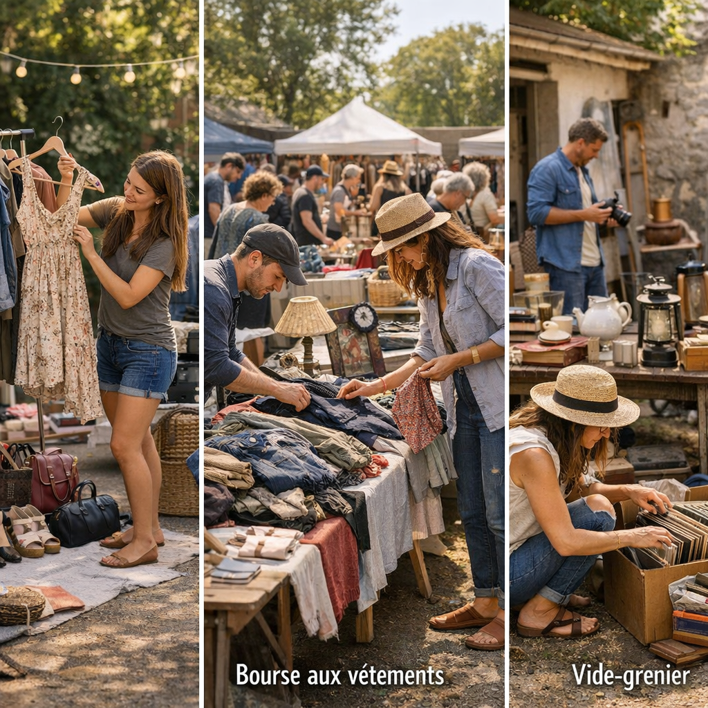 Vide dressing, bourse aux vêtements ou vide-grenier 13 : quel format choisir ?
