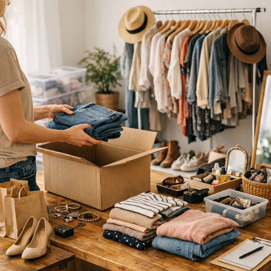 Comment préparer une bourse aux vêtements ou un stand de vide-dressing