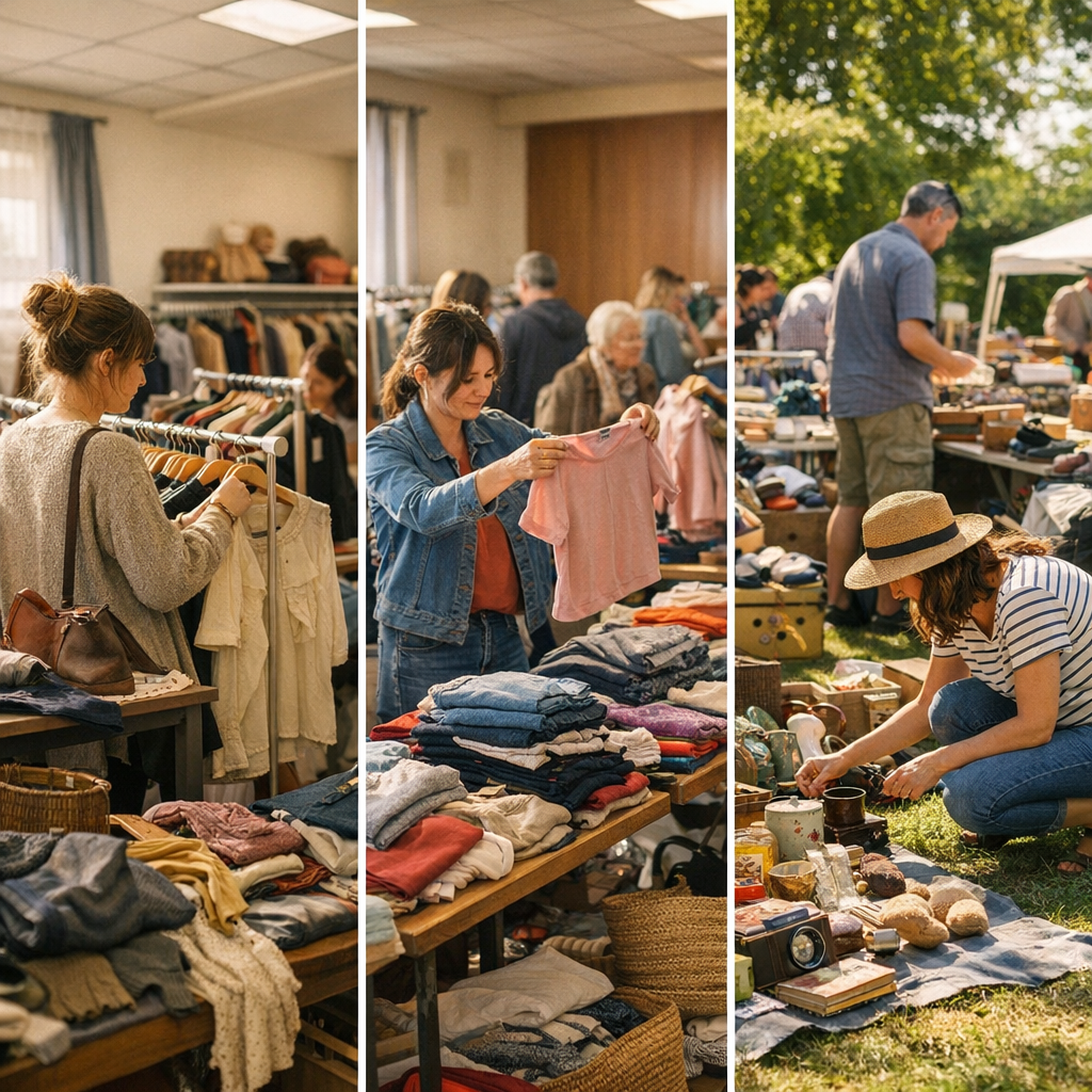 Vide-dressing, bourse aux vêtements, vide-grenier&nbsp;: choisir le bon format