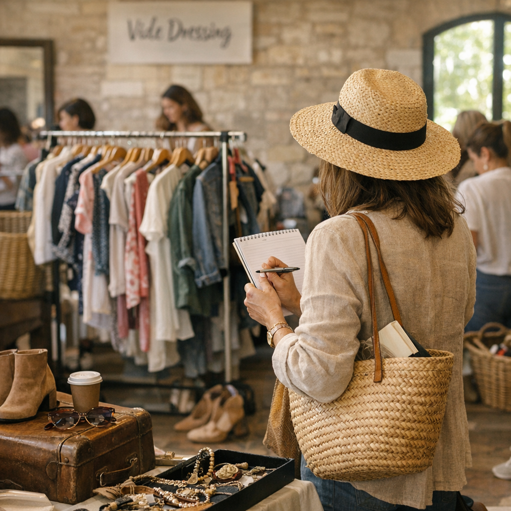 Comment préparer sa visite : 7 étapes pour bien magasiner dans un vide dressing