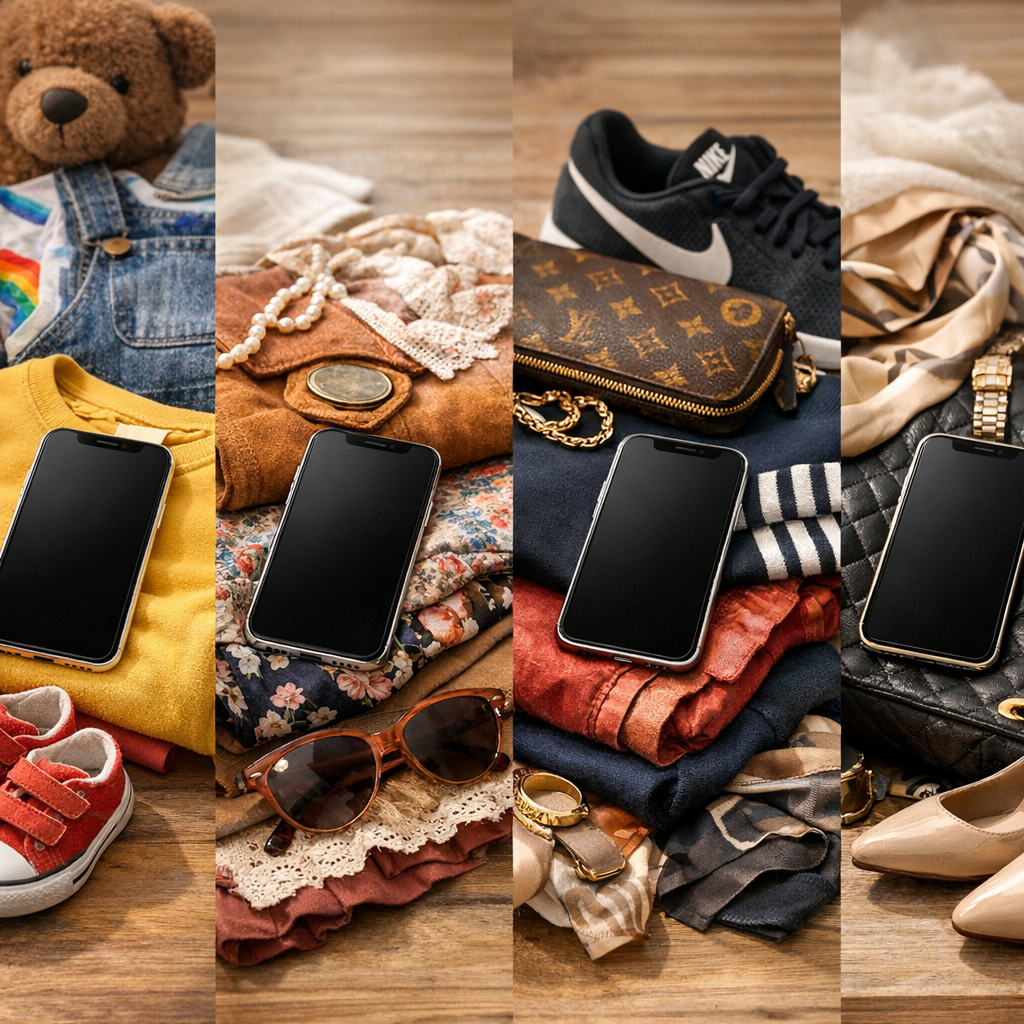 Quelle appli choisir selon votre dressing : enfant, vintage, marques ou luxe ?