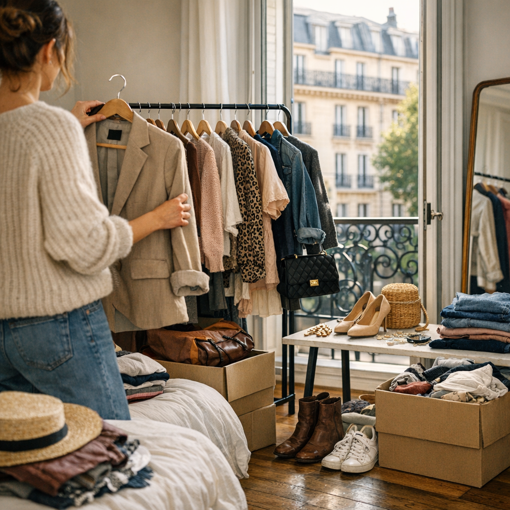 Pour vendre : préparer sa vente sans vider tout son dressing