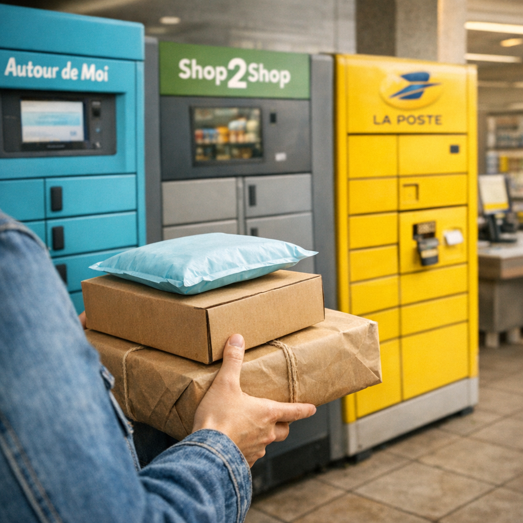 Choisir le bon lieu de retrait : Vinted Go, Shop2Shop ou La Poste