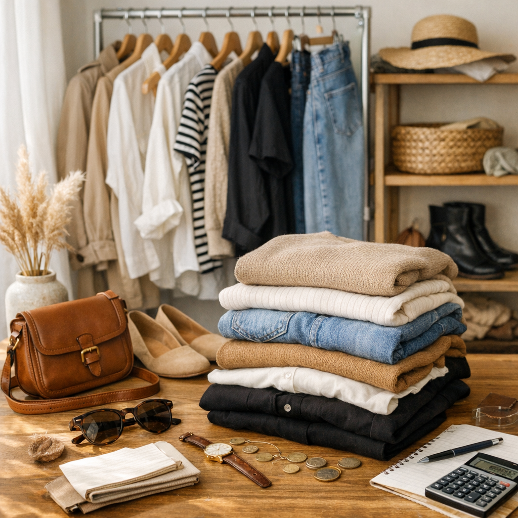 Budget&nbsp;: combien coûte une wardrobe capsule en seconde main&nbsp;?